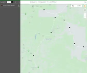 BRycecanyonshuttle.com(Ride Systems Live Tracker) Screenshot