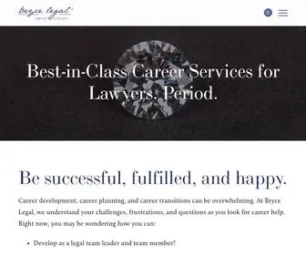 BRycelegal.com(Lawyer career coaches and resume writers) Screenshot