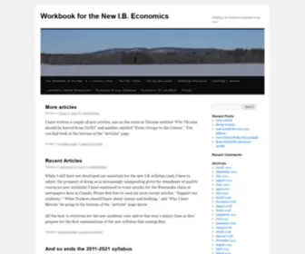 BRycemcbride.com(Workbook for the New I.B) Screenshot