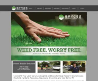 BRyceslawnservice.com(Bryce's Lawn Service) Screenshot