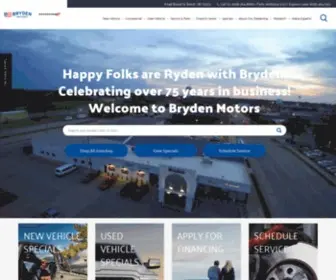BRydenmotors.net Screenshot