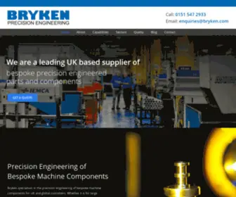 BRyken.com(Bryken Precision Engineering) Screenshot