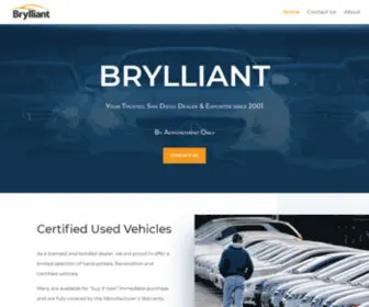 BRYlliant.com(Brylliant Motors) Screenshot