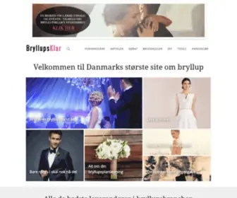BRYllupsklar.dk(Alt om bryllup) Screenshot