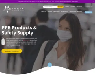 BRymarkcares.com(PPE and Promotional Products Canada) Screenshot