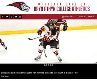 BRynathynathletics.com(Bryn Athyn College) Screenshot