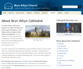 BRynathyncathedral.org(Bryn Athyn Church) Screenshot