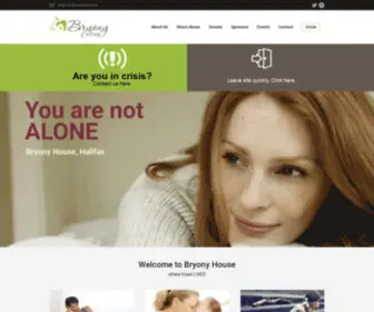 Bryonyhouse.ca(Where Hope Lives) Screenshot