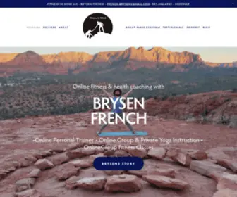 BRysenfrench.com(Best Online Personal Trainer California) Screenshot