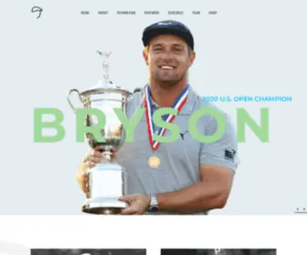 BRysondechambeau.com(PGA sensation Bryson DeChambeau) Screenshot