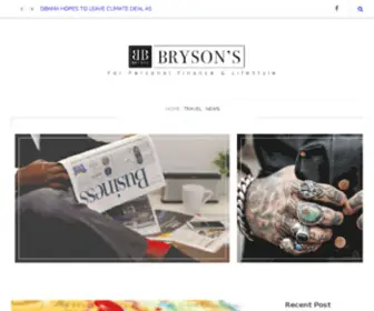 BRysons.net(Michael Bryson) Screenshot