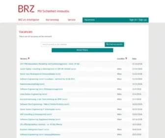 BRZ-Jobs.at(Jobs Overview) Screenshot