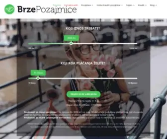 BrzepozajMice.com(Brze pozajmice) Screenshot