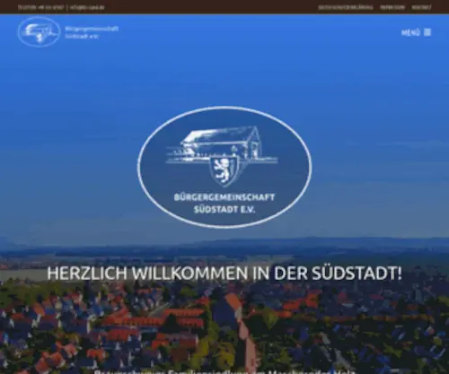 BS-Sued.de(Bürgergemeinschaft Südstadt e.V) Screenshot