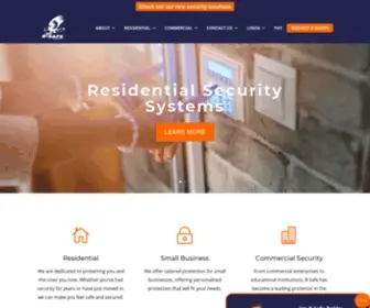 Bsafealarms.com(B Safe Security) Screenshot