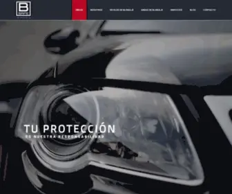 Bsafeblindajes.com(Blindaje de autos en México) Screenshot