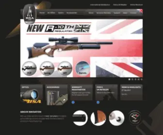 Bsaguns.co.uk(BSA Guns) Screenshot