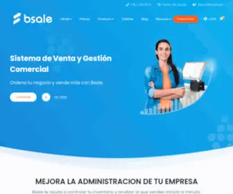 Bsale.cl(Sistema de ventas con Control de inventario) Screenshot