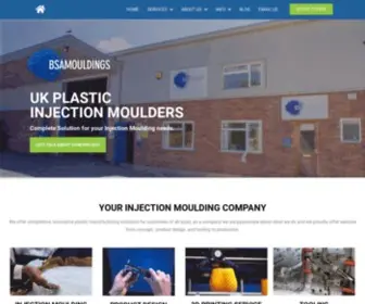 Bsamouldings.co.uk(Plastic Injection Moulding Company) Screenshot