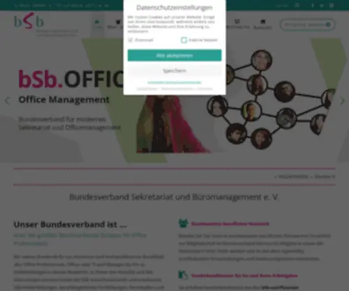 BSB-Office.de(BSb Bundesverband Sekretariat und Büromanagement e.V) Screenshot