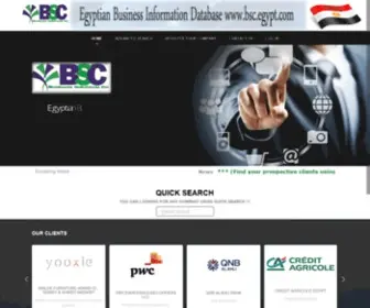 BSC-Egypt.com(BSC) Screenshot