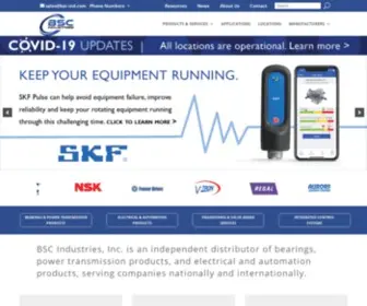 BSC-IND.com(BSC Industries Inc) Screenshot