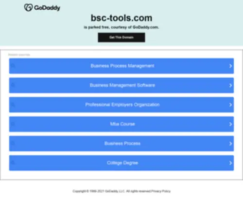 BSC-Tools.com(BSC Tools) Screenshot