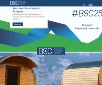 BSC.am(Management Consulting firm) Screenshot