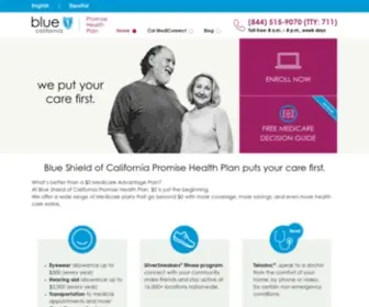 Bscapromise.com(Blue Shield of California Promise Health Plan) Screenshot