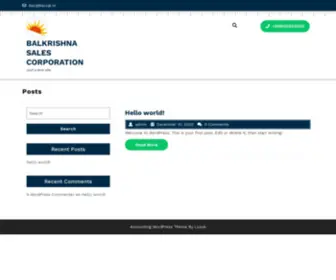 BSccal.in(Just a test site) Screenshot