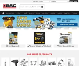 BSC.com.au(Industrial Products Supplier) Screenshot