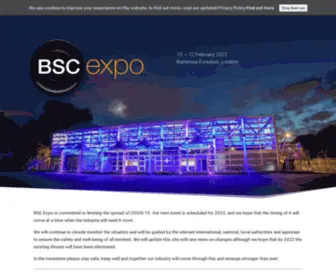 Bscexpo.com(The BSC Expo) Screenshot