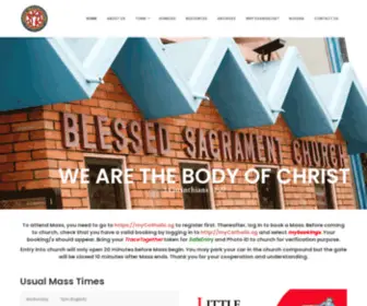 BSC.org.sg(We are the Body of Christ) Screenshot