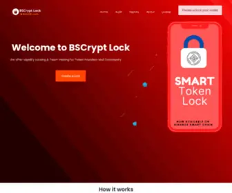 BSCRYPT.finance(BSCrypt Lock for Binance Smart Chain) Screenshot