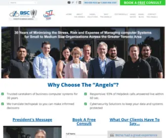 BSCSG.com(BSC Solutions Group Ltd) Screenshot