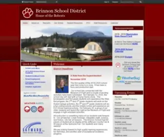 BSD46.org(Brinnon School District) Screenshot