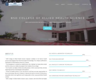 BSdcollege.com(BSD College) Screenshot