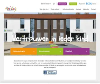 Bsdeley.nl(Basisschool De Ley) Screenshot