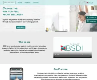 Bsdiweb.com(Corporate Wellness and Fitness Solutions) Screenshot