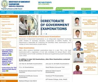 Bseap.org(Board Of Secondary Education Andhra Pradesh) Screenshot