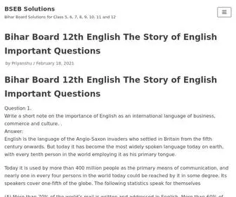 Bsebsolutions.com(Bihar Board Solutions for Class 5) Screenshot