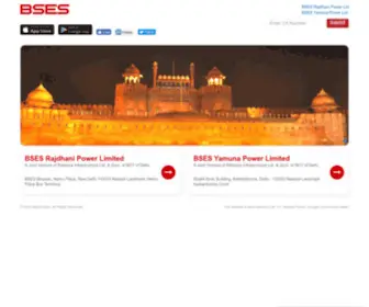 Bsesdelhi.com(BSES) Screenshot