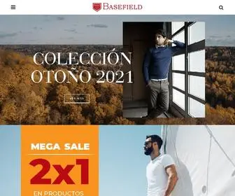 BSF.com.uy(Basefield Uruguay Ropa de Hombre) Screenshot