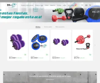 Bsfit.com.ar(Tienda Online) Screenshot