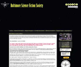 BSFS.org(Baltimore Science Fiction Society) Screenshot