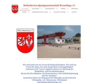 BSG-Wesseling.de(BSG Wesseling) Screenshot