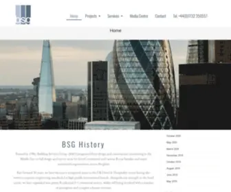 Bsguk.com(Building Consultancy Services) Screenshot