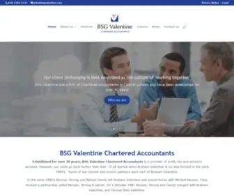 BSgvalentine.com(BSG Valentine) Screenshot