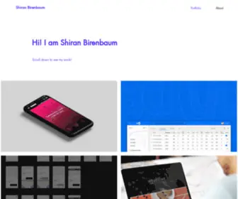 Bshiran.com(Portfolio) Screenshot