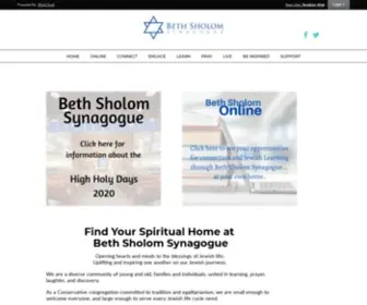 Bsholom.org(Beth Sholom) Screenshot